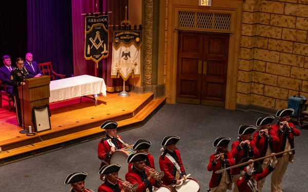 Fife and Drum Corps Honors Lafayette in Louisville