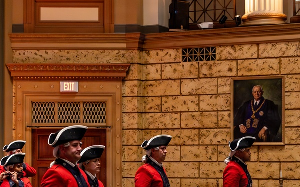 Fife and Drum Corps Honors Lafayette in Louisville