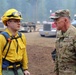 Congresswoman Kim Schrier visits National Guard Soldiers and Airmen at Little Giant Fire