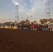 Representative Tom Cole addresses enlistees at Lawton Rangers Rodeo