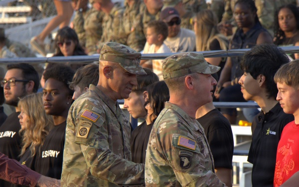 60+ service members take oath of enlistment at rodeo