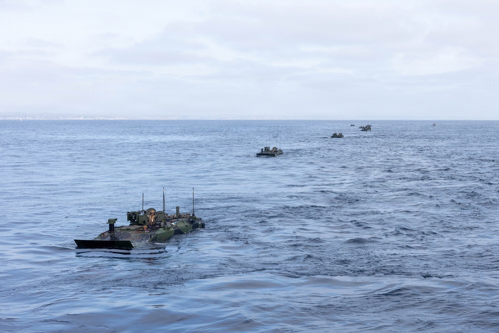 3rd AA Bn. conduct amphibious training during QUART