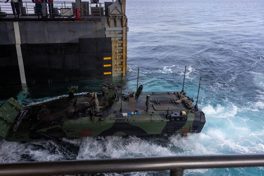 3rd AA Bn. conduct Amphibious Training during QUART