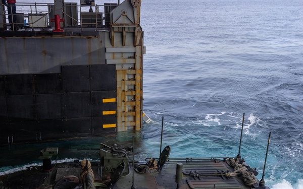 3rd AA Bn. conduct Amphibious Training during QUART