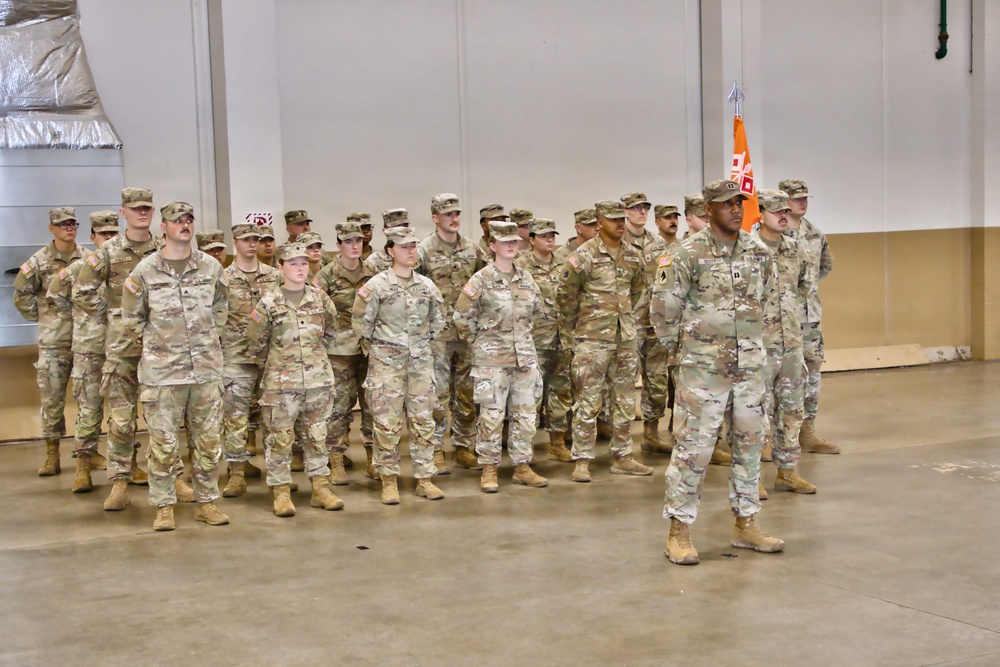 138th Operational Fires Command Change of Command