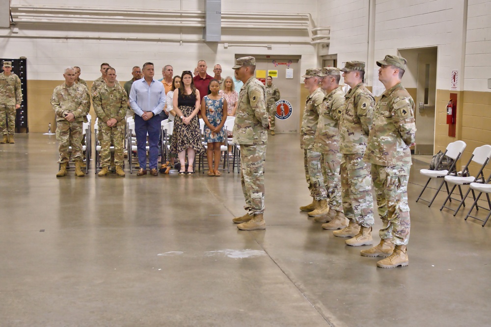 138th Operational Fires Command Change of Command