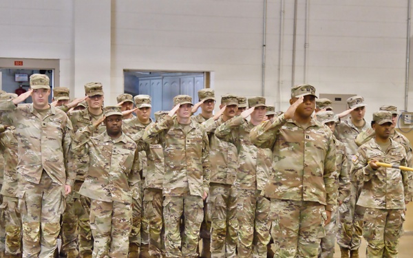 138th Operational Fires Command Change of Command