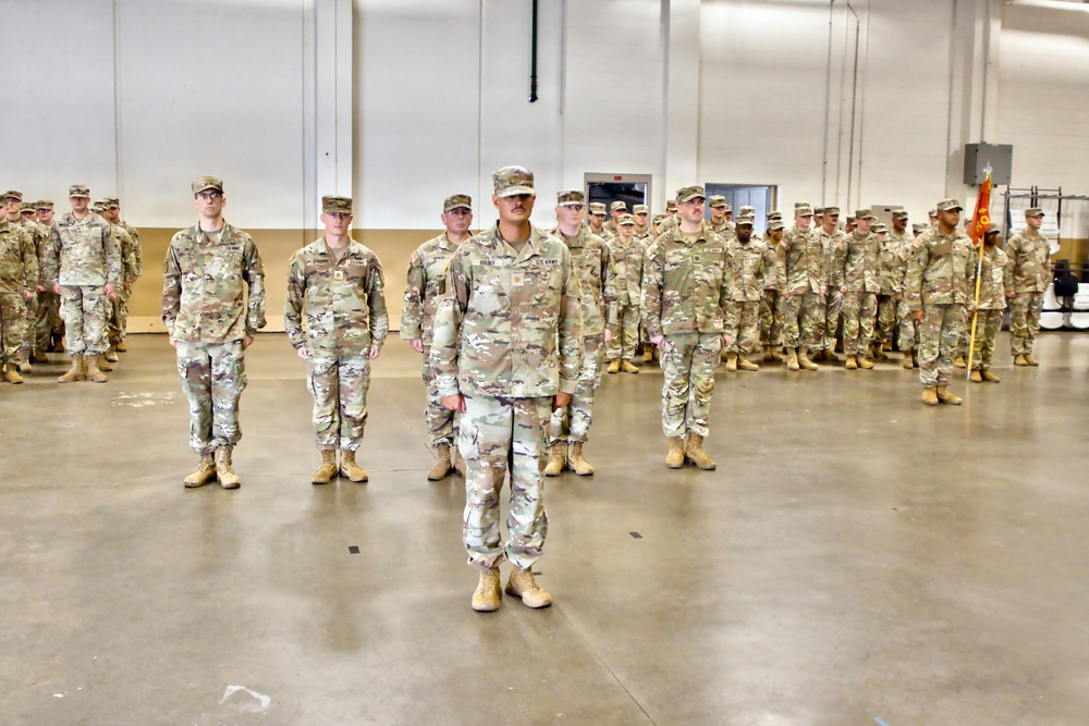138th Operational Fires Command Change of Command