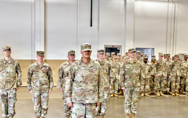 138th Operational Fires Command Change of Command