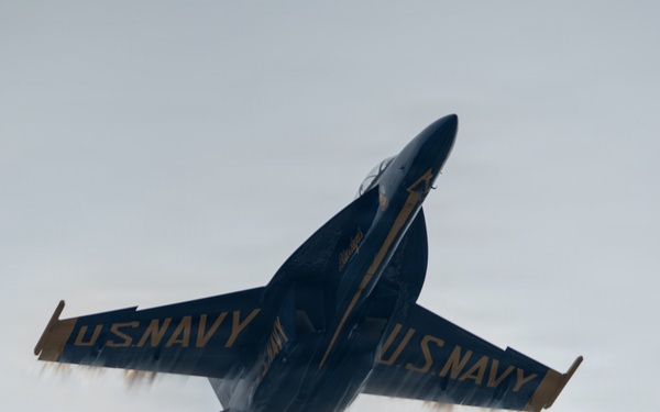 U.S. Navy Blue Angels perform at the Arctic Thunder Open House 2026
