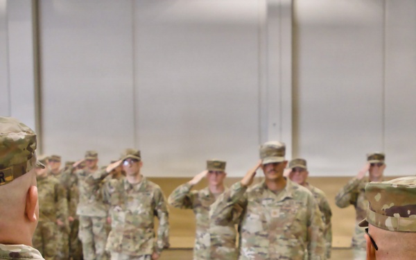 138th Operational Fires Command Change of Command