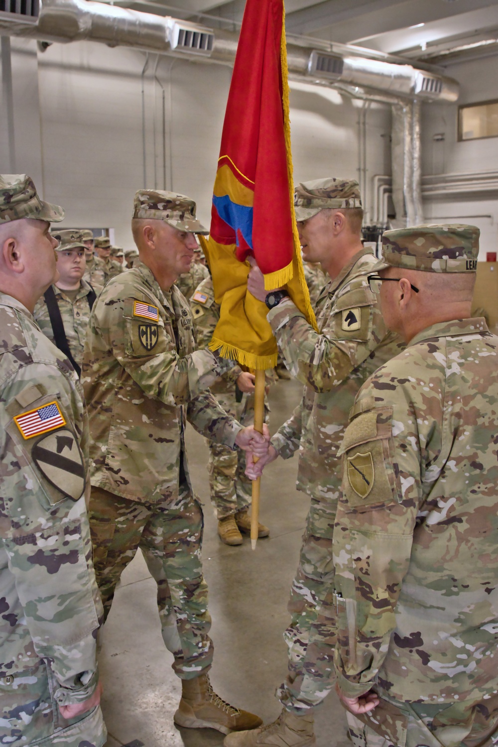 138th Operational Fires Command Change of Command