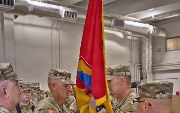 138th Operational Fires Command Change of Command