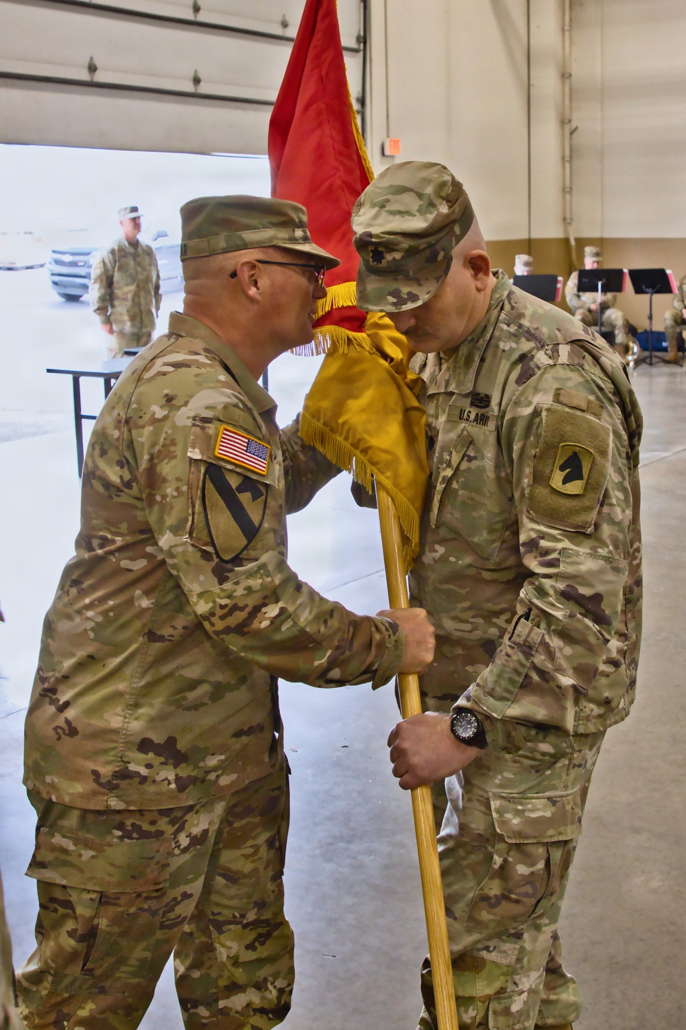 138th Operational Fires Command Change of Command