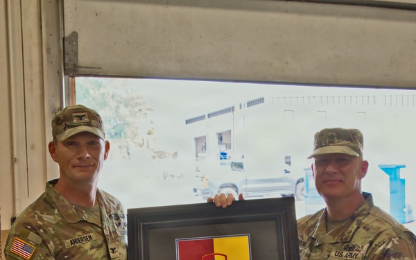 138th Operational Fires Command Change of Command
