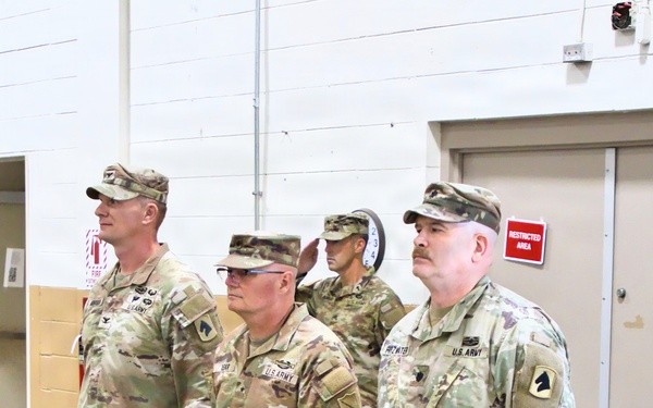 138th Operational Fires Command Change of Command