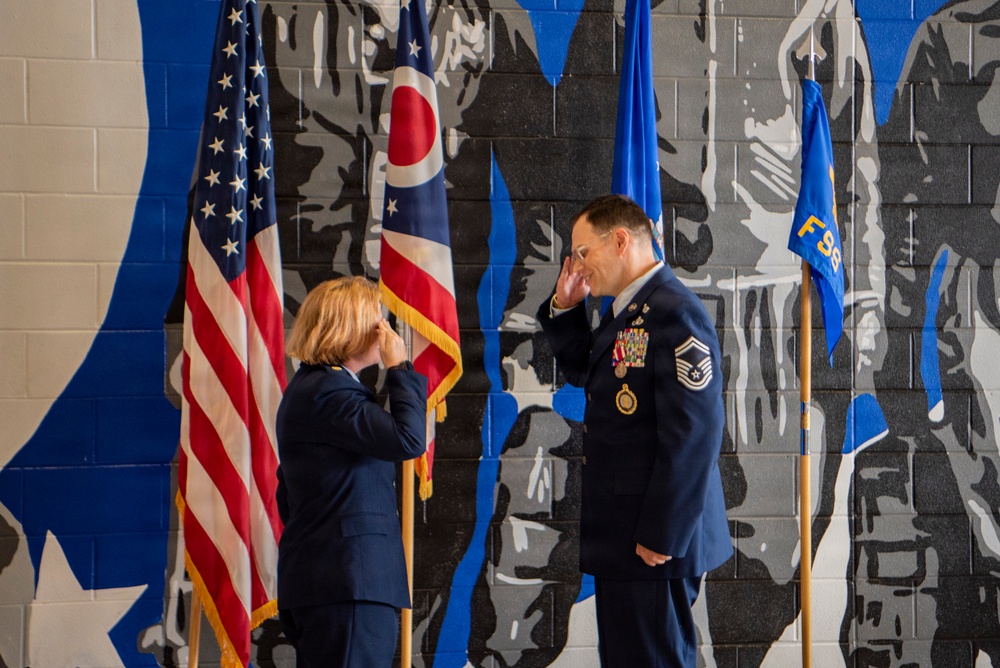 Senior Master Sgt. Walker retires from military service