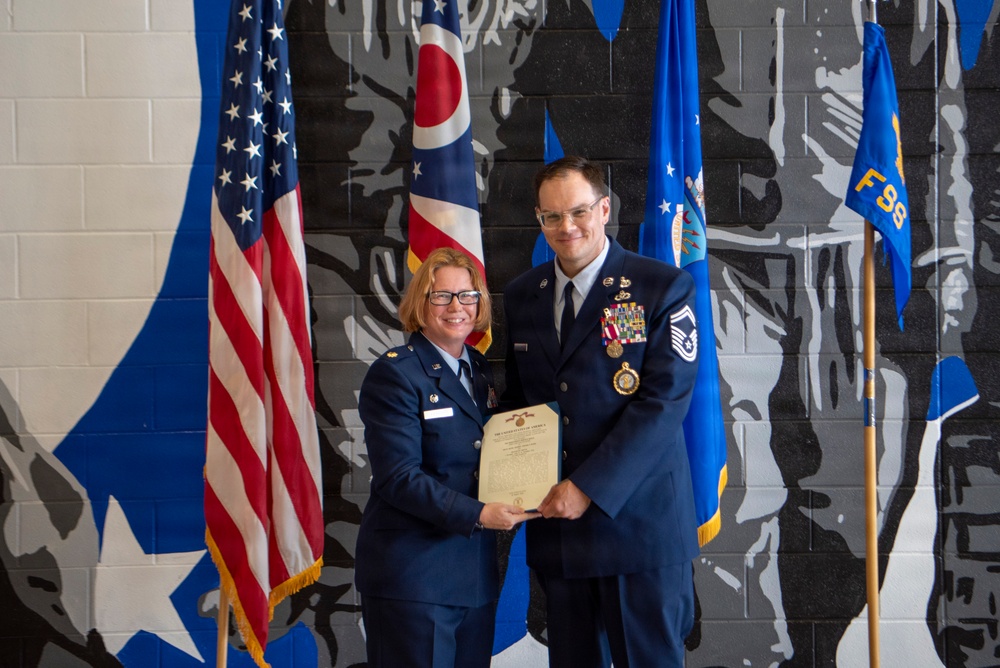 Senior Master Sgt. Walker retires from military service