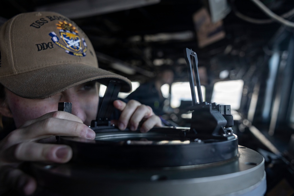 USS Roosevelt (DDG 80) Ports in Souda Bay