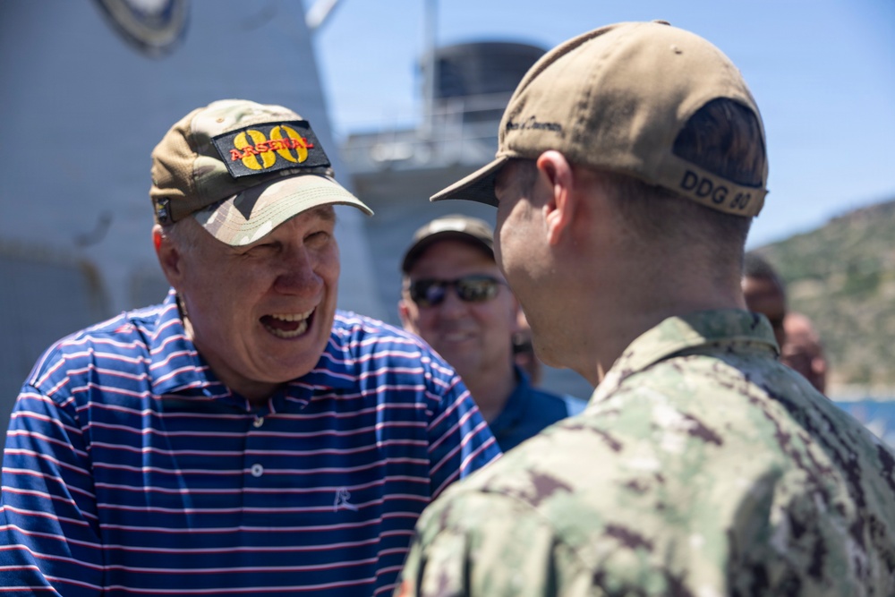 Congressional Delegation Aboard USS Roosevelt (DDG 80)