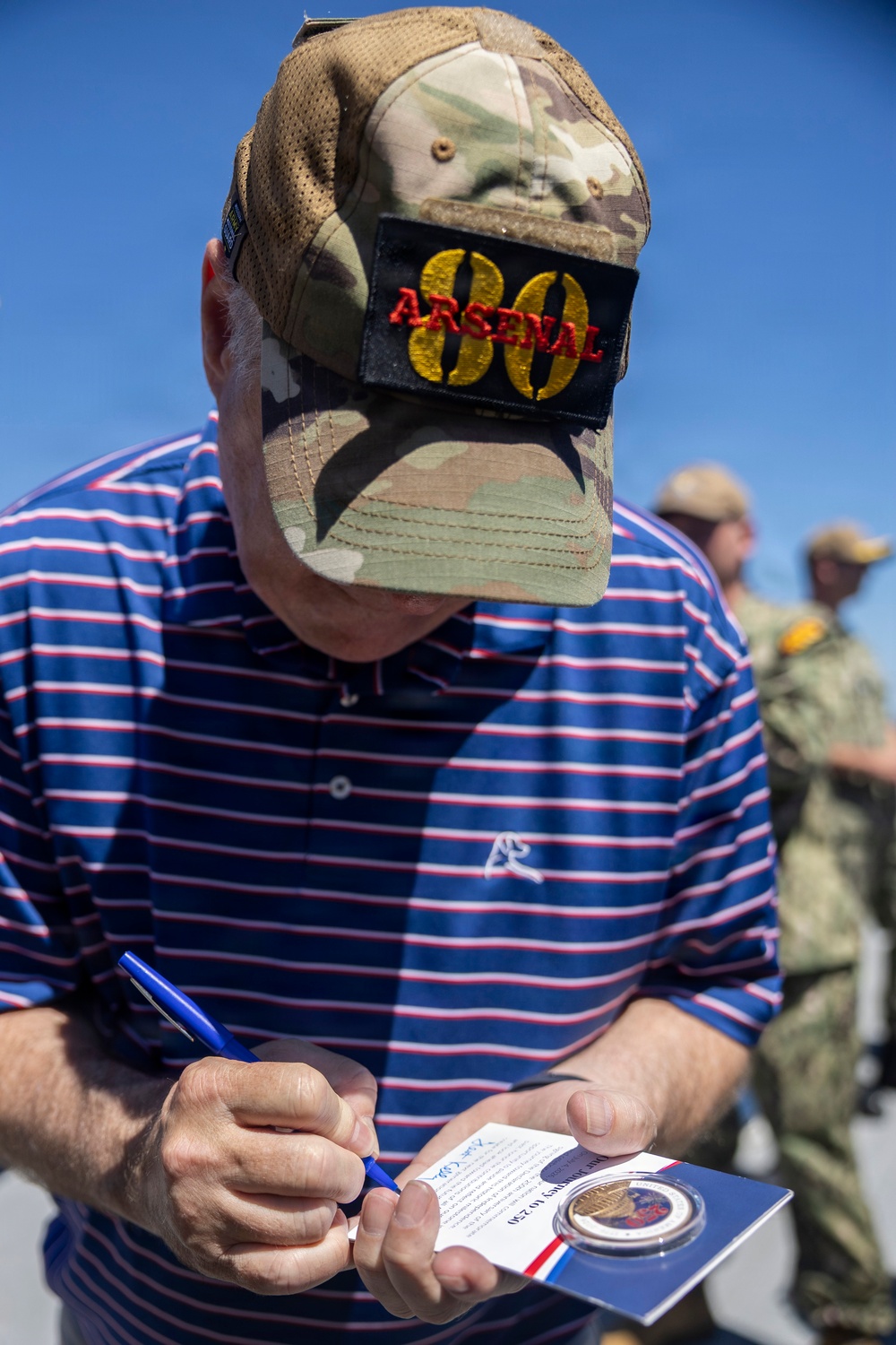 Congressional Delegation Aboard USS Roosevelt (DDG 80)