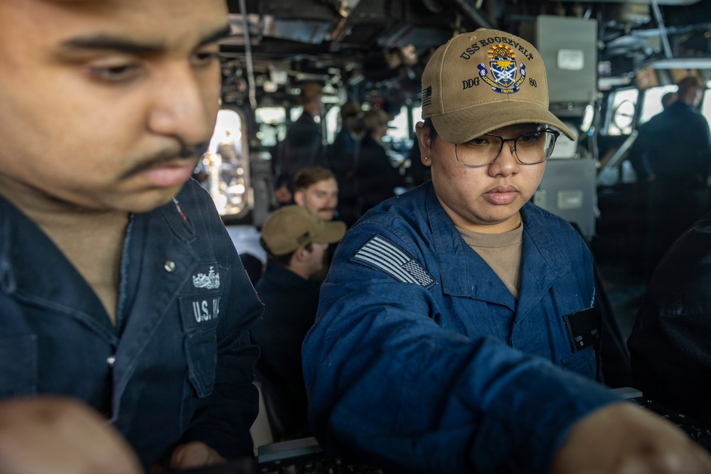 Improving Warfighting Effectiveness Aboard USS Roosevelt (DDG 80)
