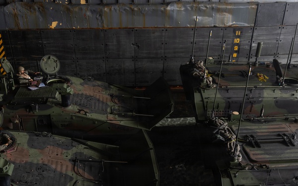 3rd AA Bn conduct amphibious training during QUART