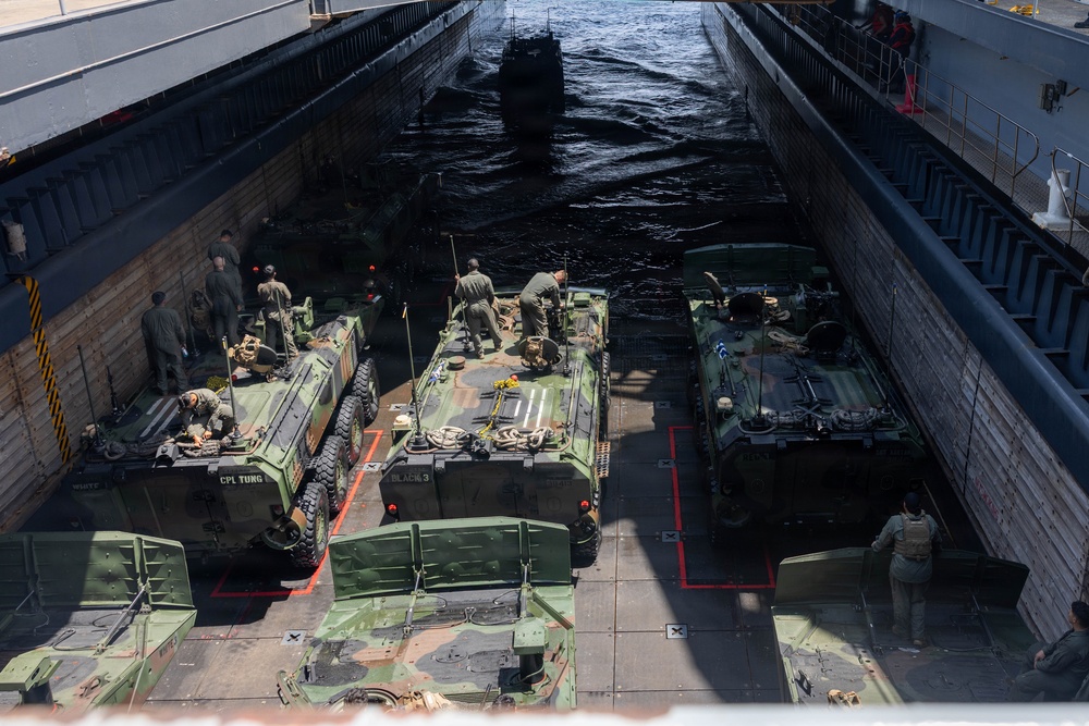 3rd AA Bn. conduct amphibious training during QUART