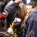 Cutting Metal In The Repair Shop