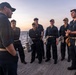 XO Speaks With Midshipmen On The Foc'sle