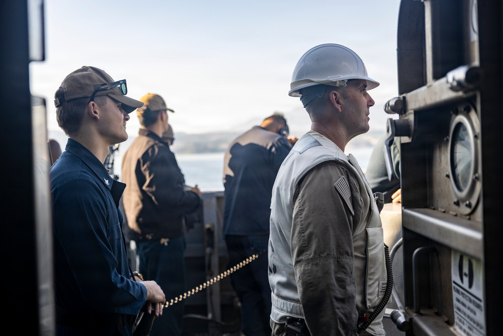 USS Roosevelt (DDG 80) Transits Souda Bay