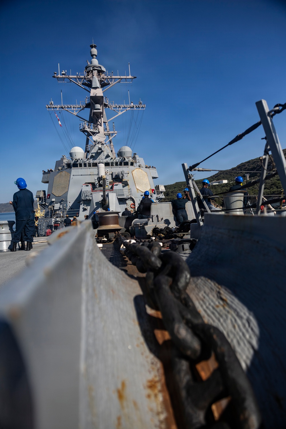 USS Roosevelt (DDG 80) Transits Souda Bay