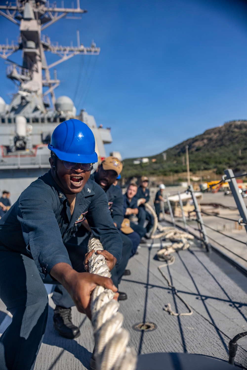 USS Roosevelt (DDG 80) Transits Souda Bay
