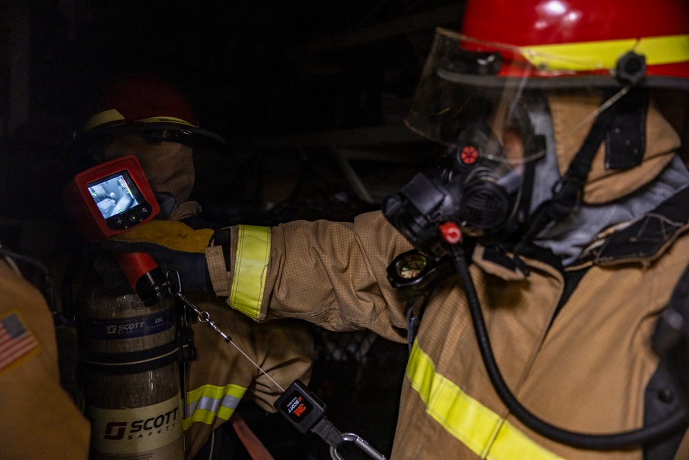 U.S. Navy Sailors Conduct DCTT Drill