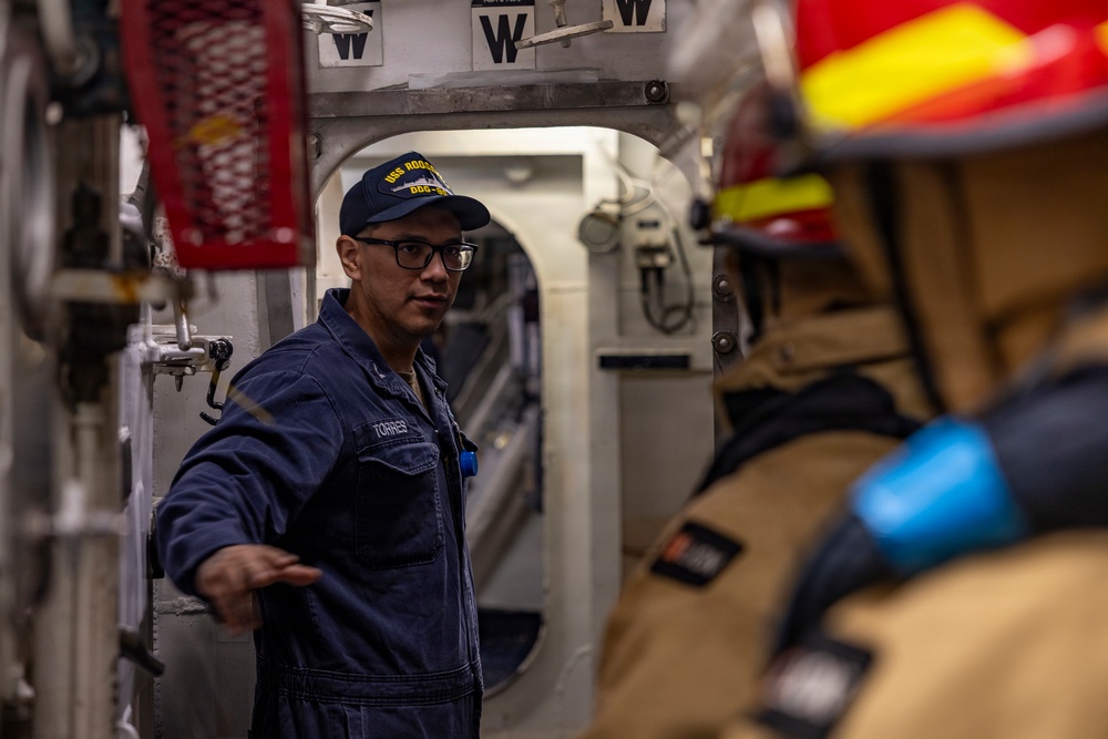 Daily Operations Aboard USS Roosevelt (DDG 80)