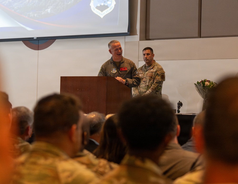 140th Wing change of command and Responsibility