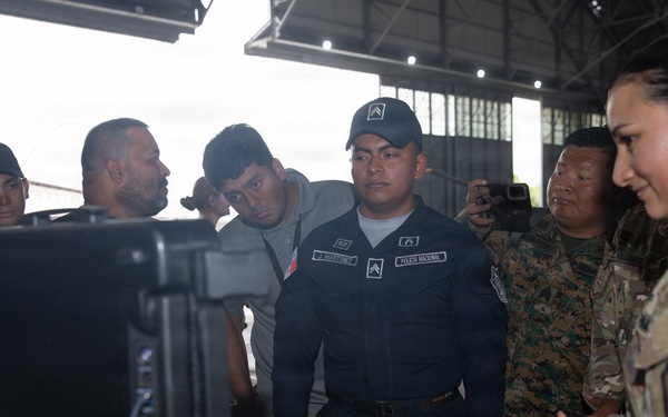 Counter-small unmanned aerial system training at PANAMAX 2026