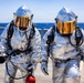 USS Roosevelt (DDG 80) Sailors Participate In Flight Deck Crash Drill