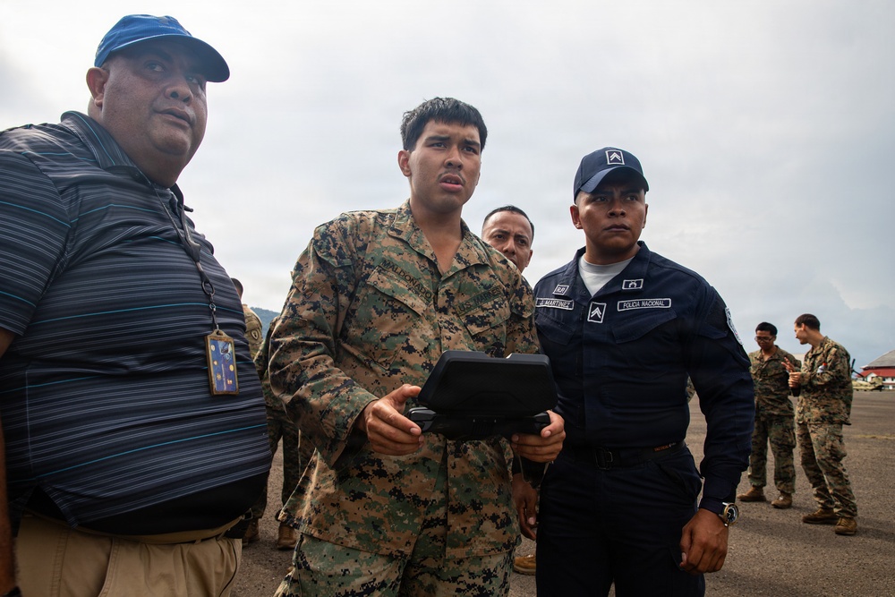 Counter-small unmanned aerial system training at PANAMAX 2026