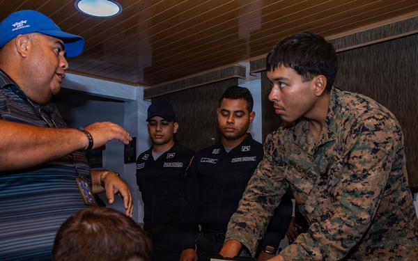 Counter-small unmanned aerial system training at PANAMAX 2026