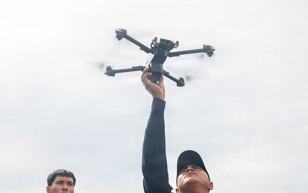 Counter-small unmanned aerial system training at PANAMAX 2026
