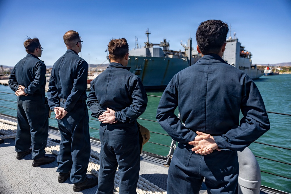 The First U.S. Navy Destroyer Ports In Alexandroupolis