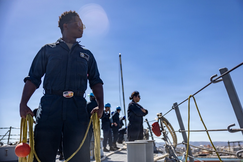 The First U.S. Navy Destroyer Ports In Alexandroupolis