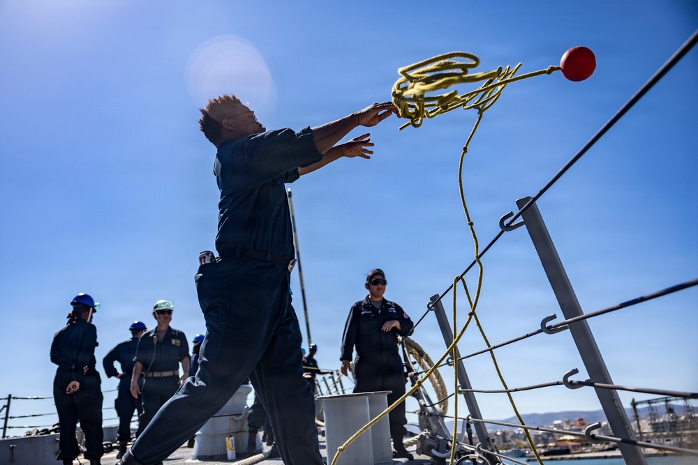 The First U.S. Navy Destroyer Ports In Alexandroupolis