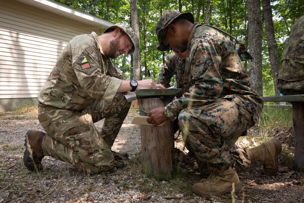 Northern Strike 26-2 | 4th Combat Readiness Regiment and multi-national countries conduct Land Navigation
