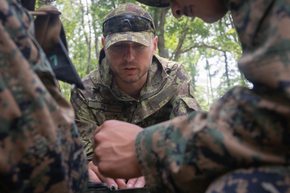 Northern Strike 26-2 | 4th Combat Readiness Regiment and multi-national countries conduct Land Navigation