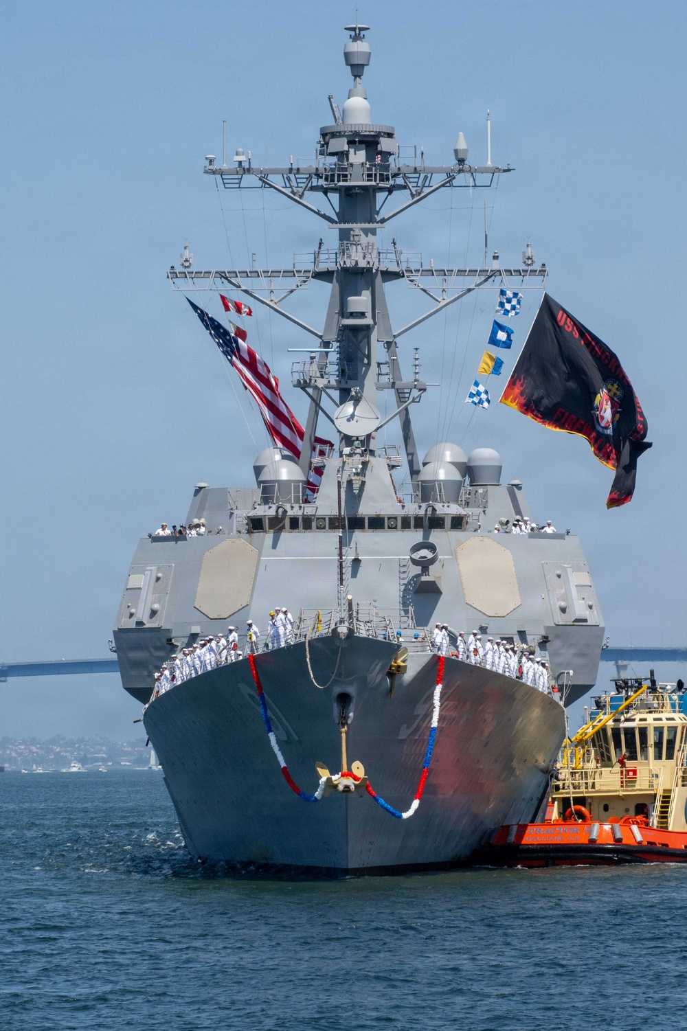 USS Pinckney (DDG 91) Returns To Homeport