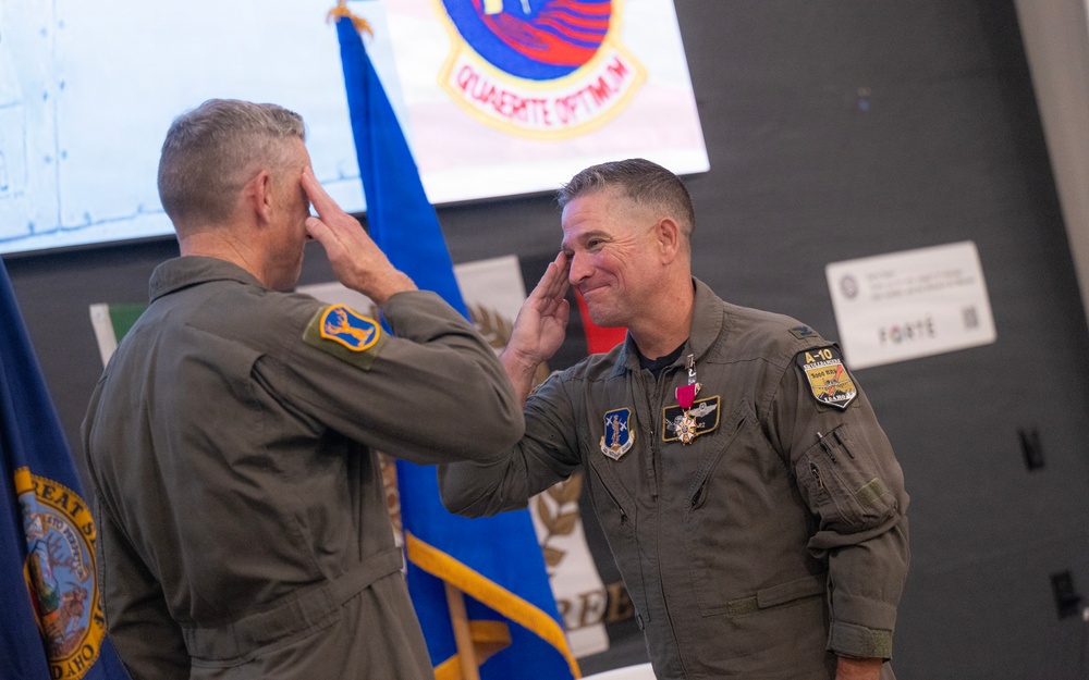 Col. Ryan Richardson Retires