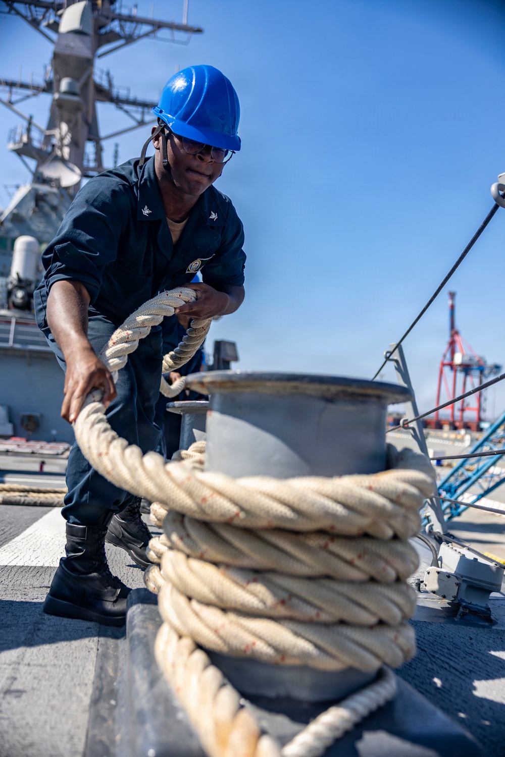 USS Roosevelt (DDG 80) Makes Port in Limassol