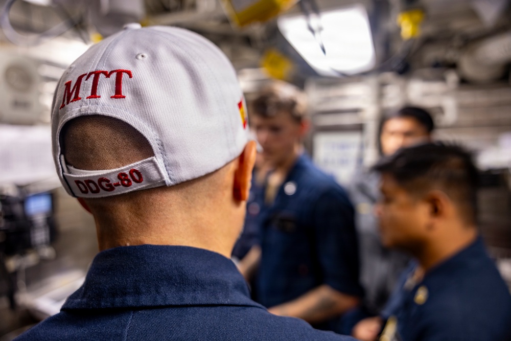 Training Day Aboard USS Roosevelt (DDG 80)